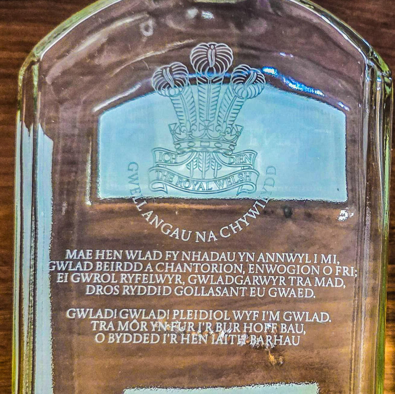 Glass engraving - Price on demand